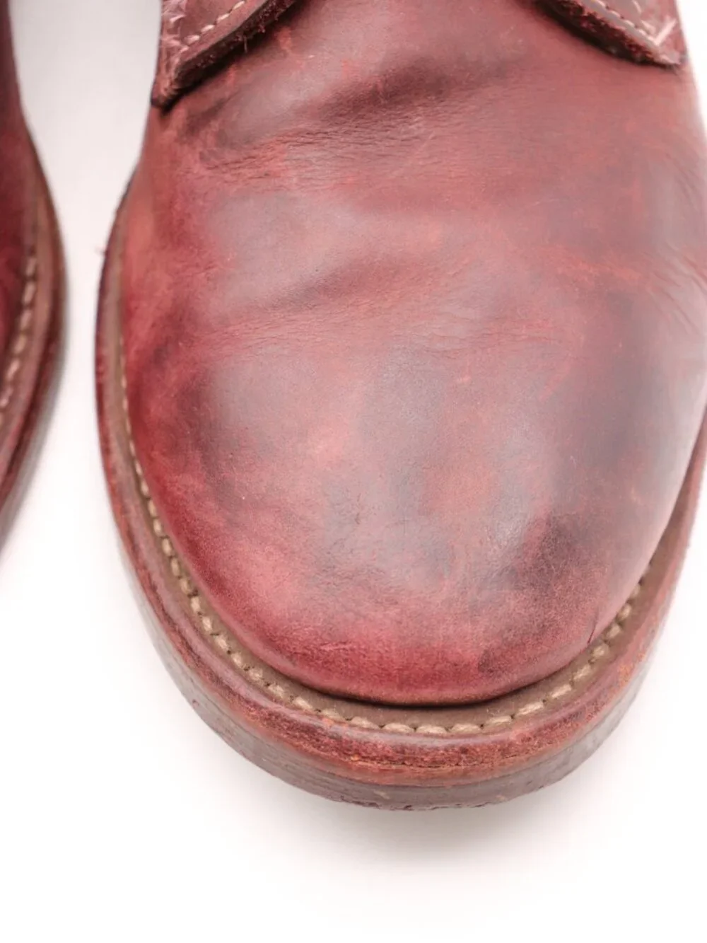 Chippewa 1901 Ankle Boots Men's Size 10.5 Burgundy Leather Lace Up USA